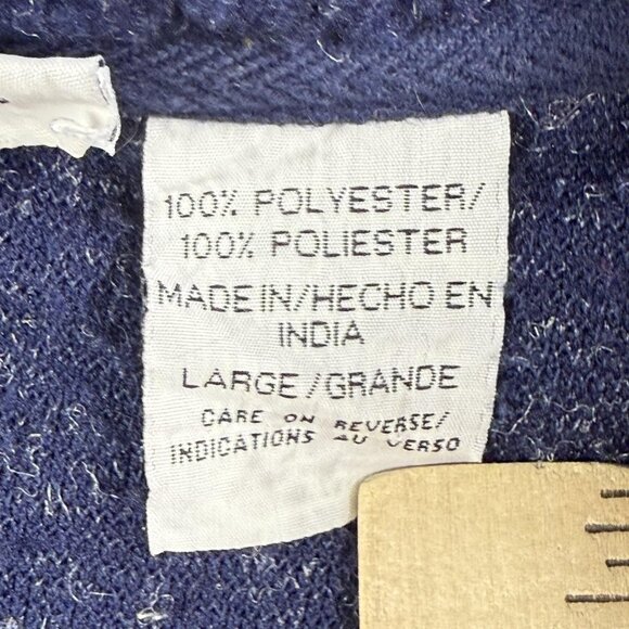 Vintage Tennessee Titans Sweater Pullover Mens Large NFL Football Fleece 90s Y2K - Picture 9 of 14